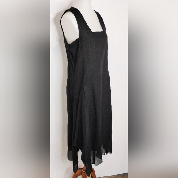 LINEN COTTON BLEND SUMMER FROCK - Picture 1 of 10